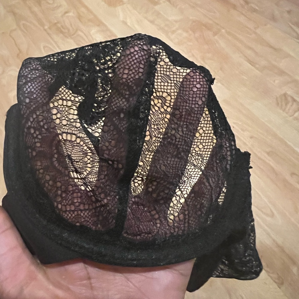 H&M Black Lace Bra 38C